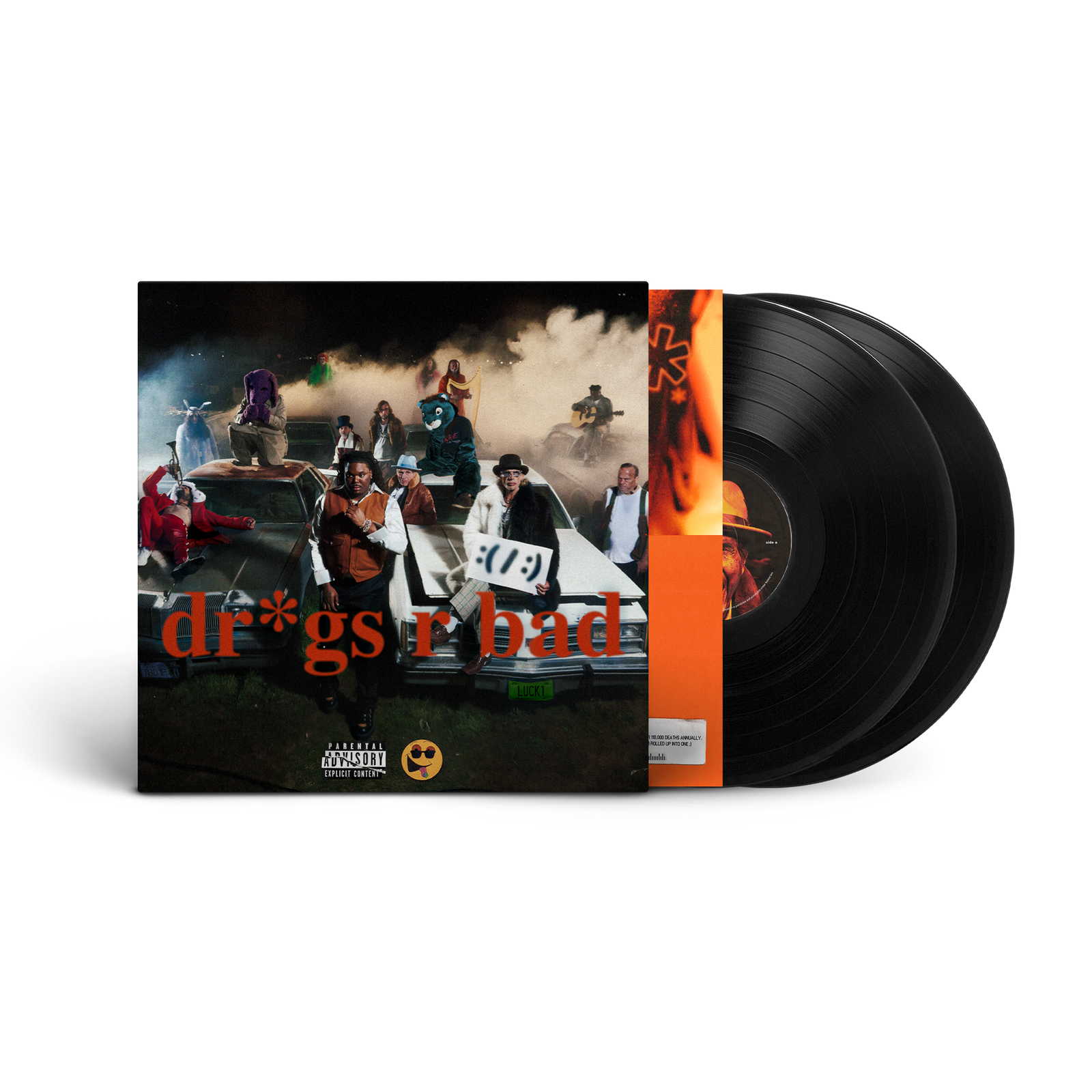 Dr*gs R Bad Black Vinyl