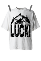 WHITE LUCKI TEE